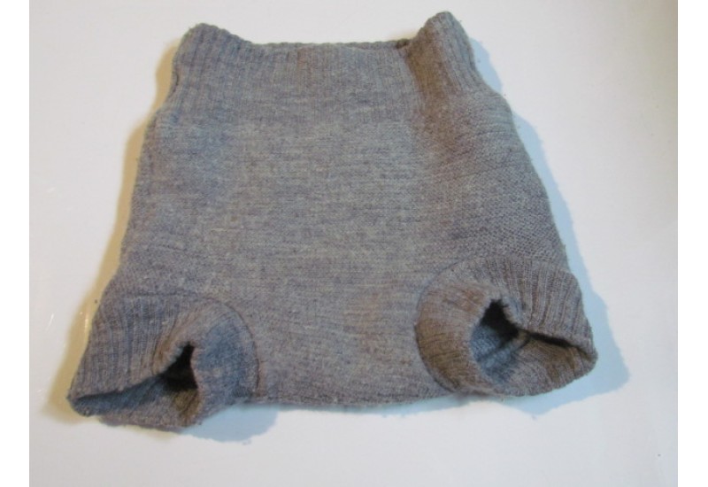 Couvre-couche en laine Disana- Gris- 6-12 mois